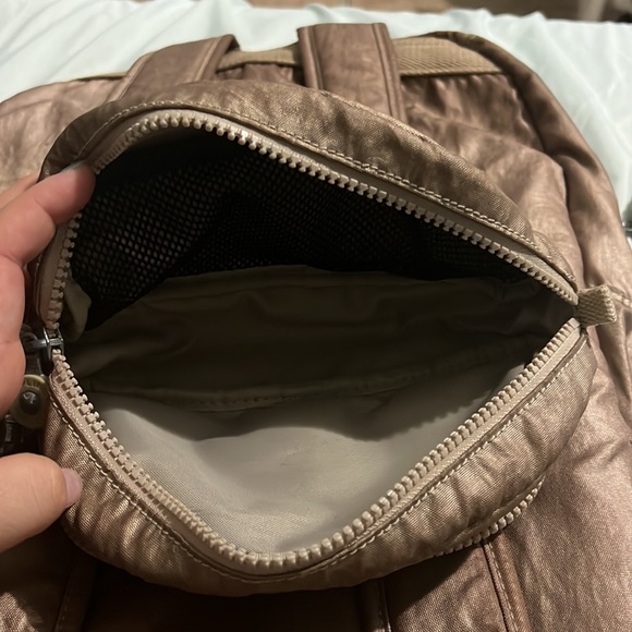 Kipling Gold Backpack + Pencil Bag - Picture 5 of 8